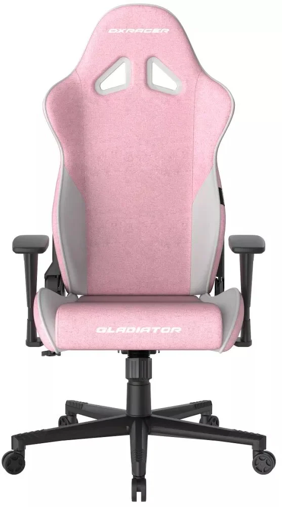 DXRacer GLADIATOR ružová a biela (látka)
