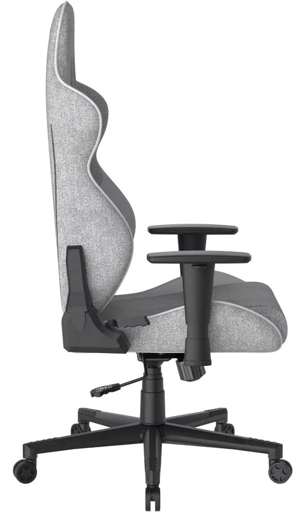 DXRacer GLADIATOR šedá a biela (látka)