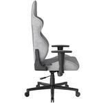 DXRacer GLADIATOR šedá a biela (látka)