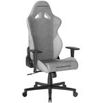 DXRacer Gladiator, šedo-bílá (látková)