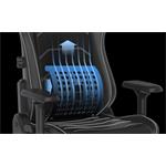 DXRacer Master, tmavě šedá, látková