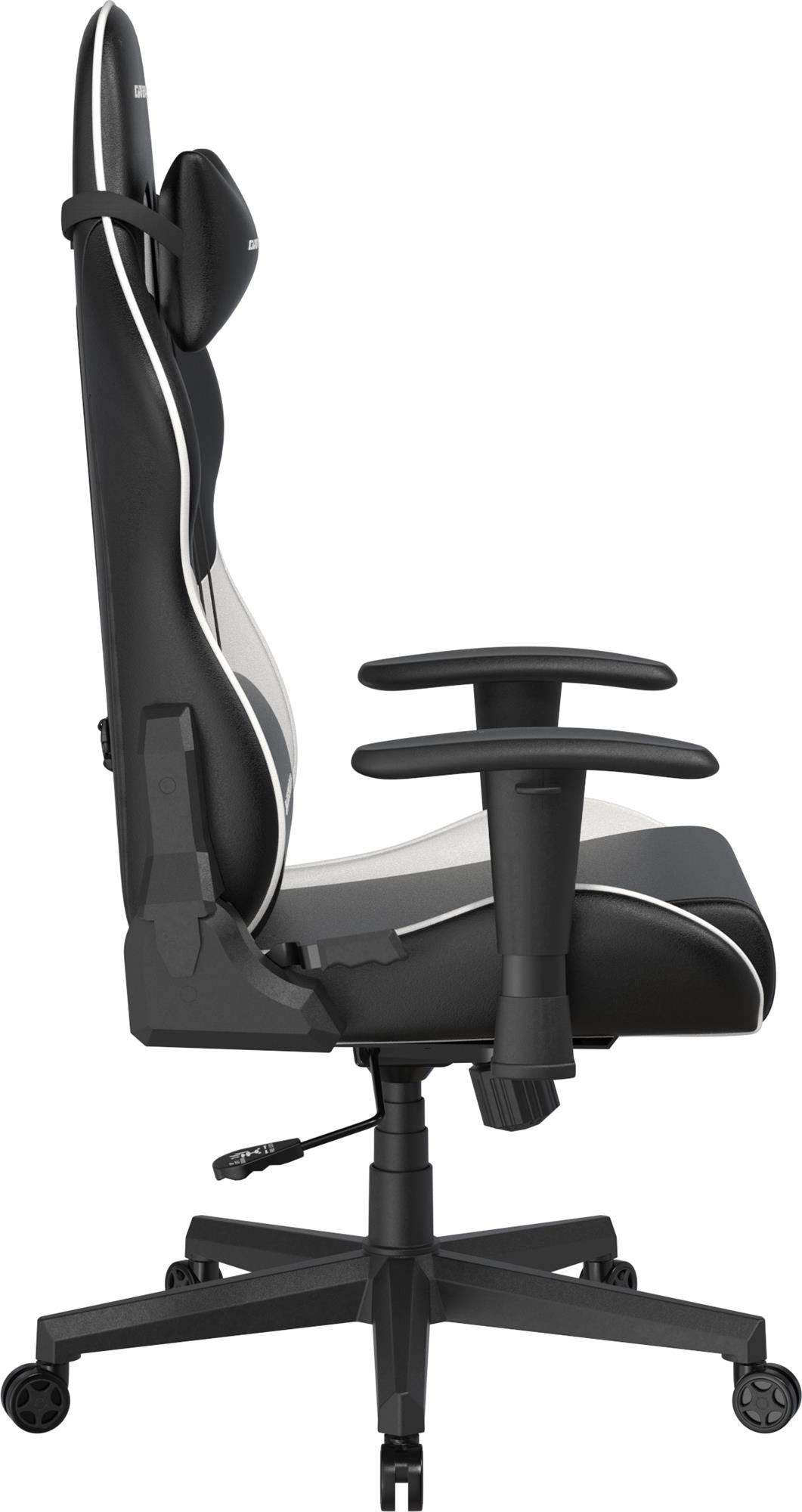 DXRacer Prince, černo-bílá, koženka
