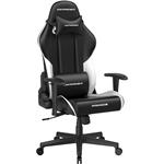 DXRacer Prince, černo-bílá, koženka