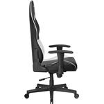 DXRacer Prince, černo-bílá, koženka