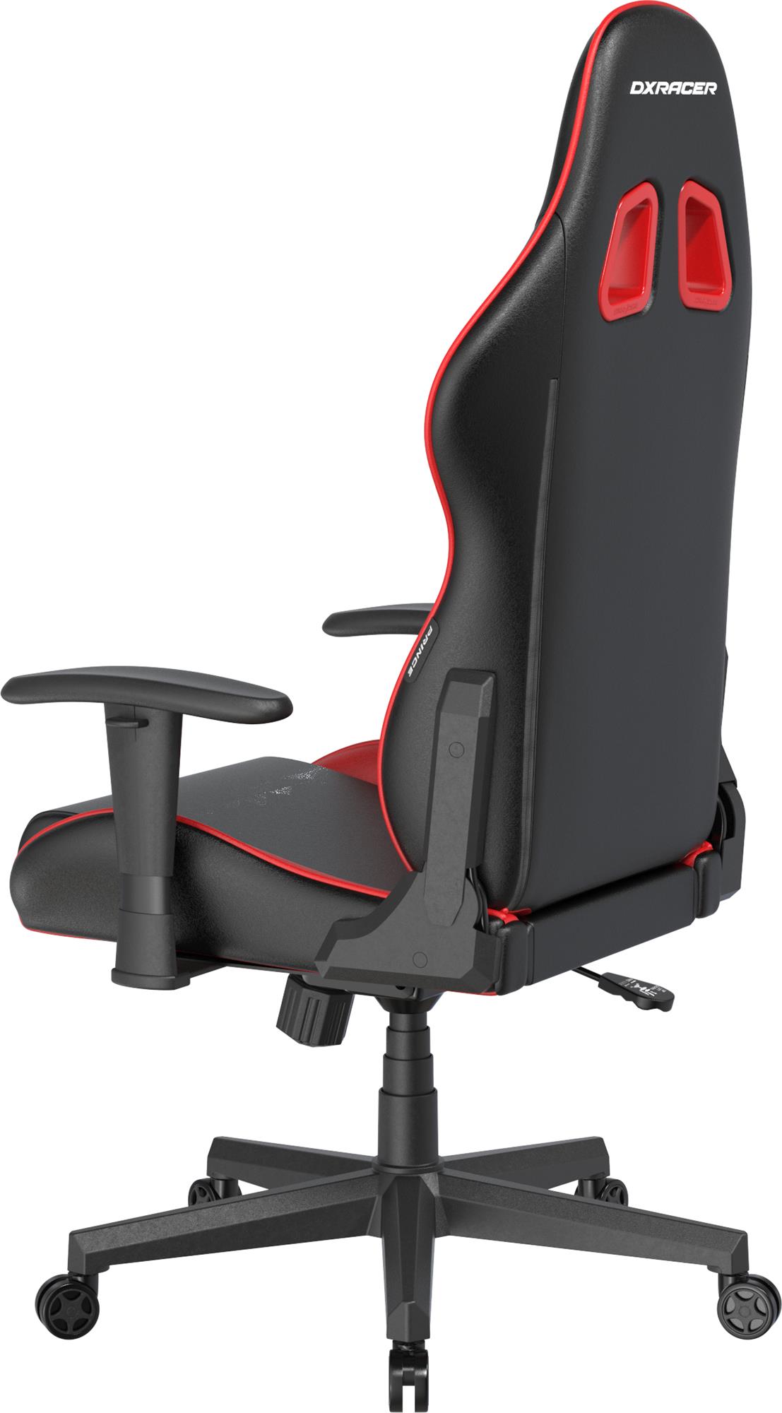 DXRacer Prince, černo-červená, koženka