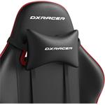 DXRacer Prince, černo-červená, koženka