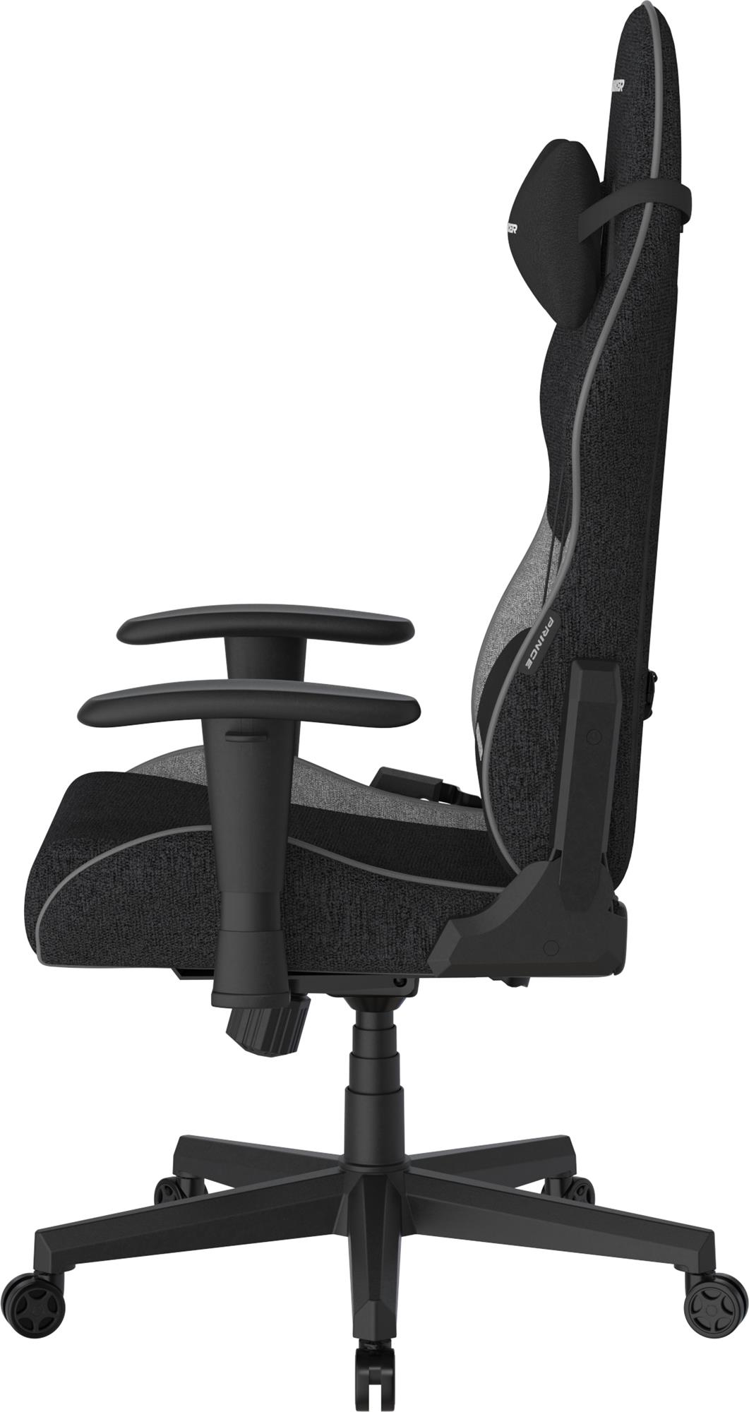 DXRacer Prince, černo-šedá, látková