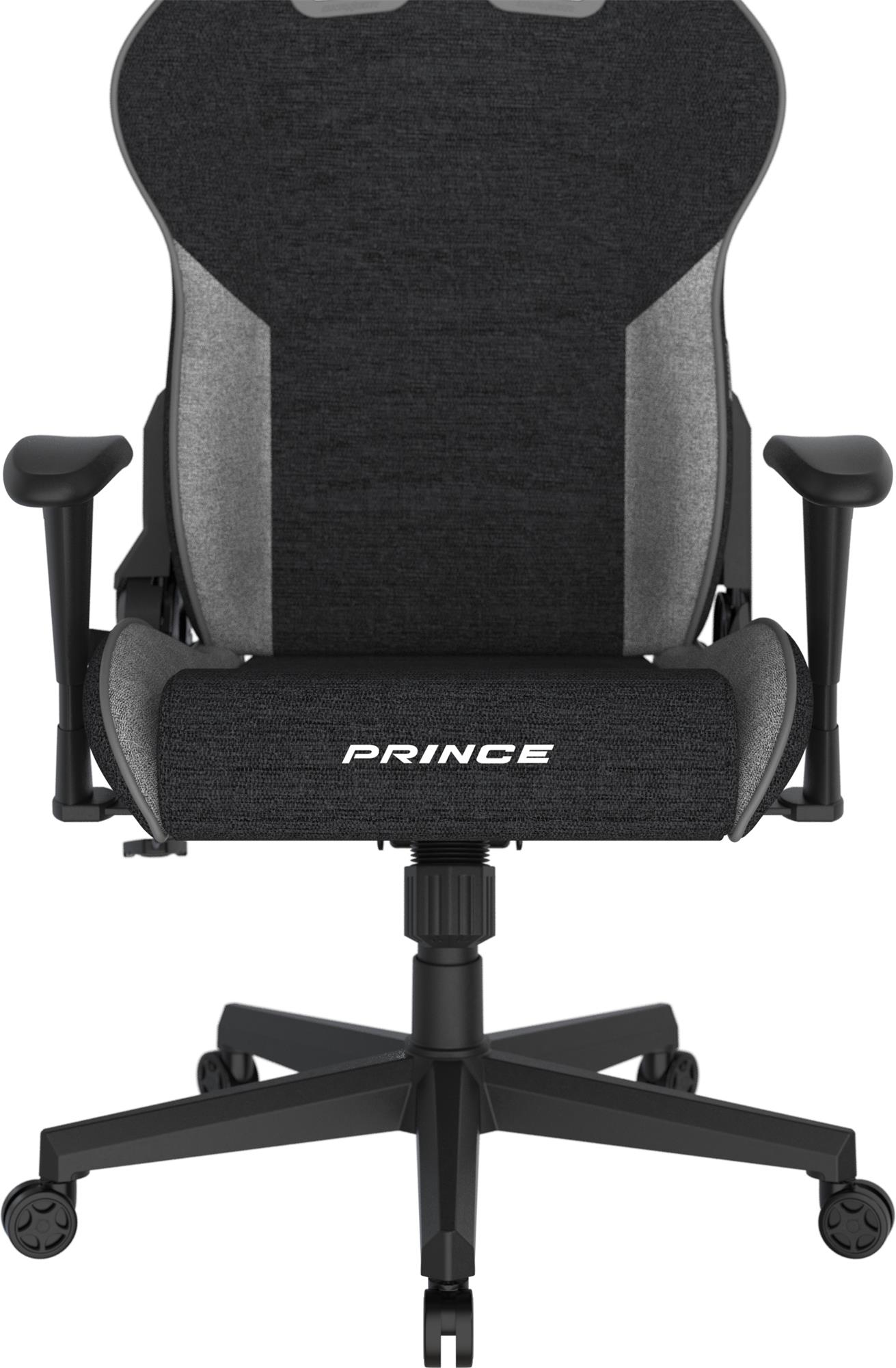 DXRacer Prince, černo-šedá, látková