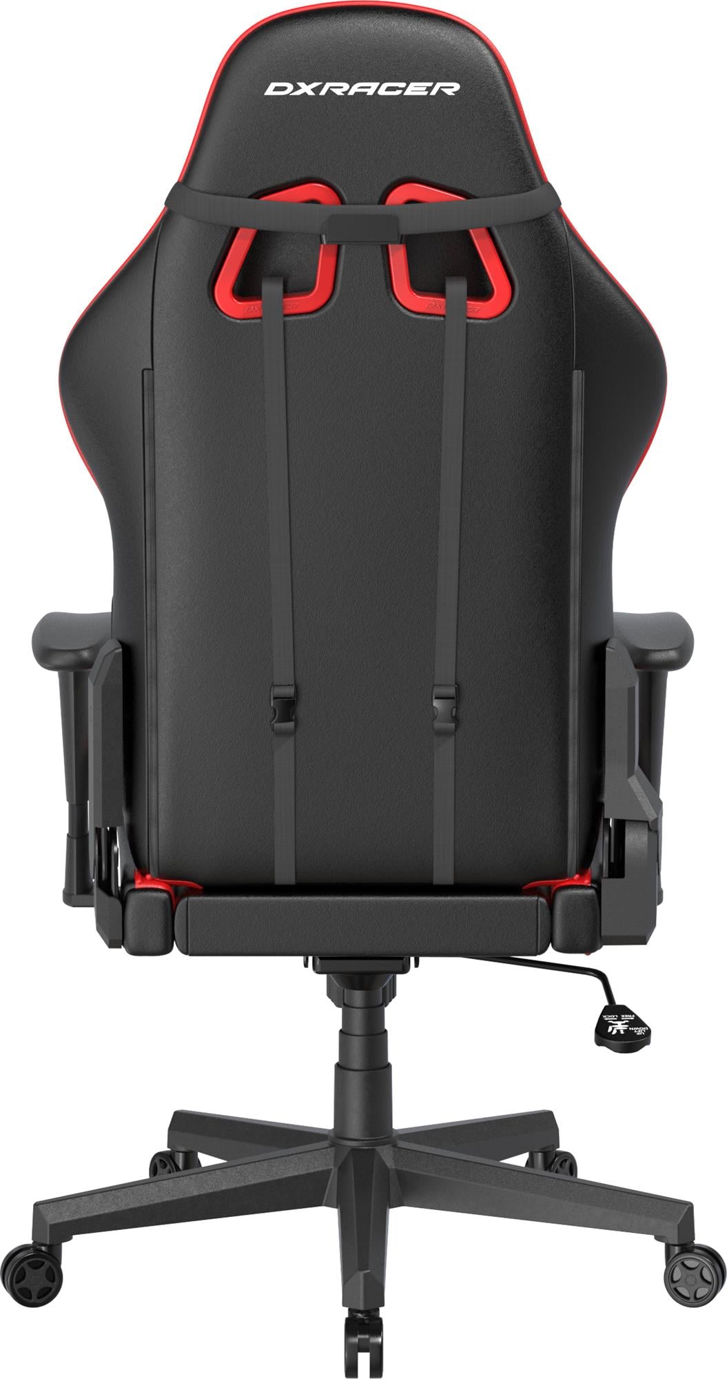 DXRacer Prince, čierno-červená, koženka