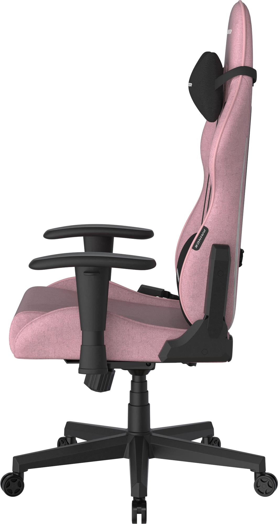 DXRacer Prince, ružová, látková