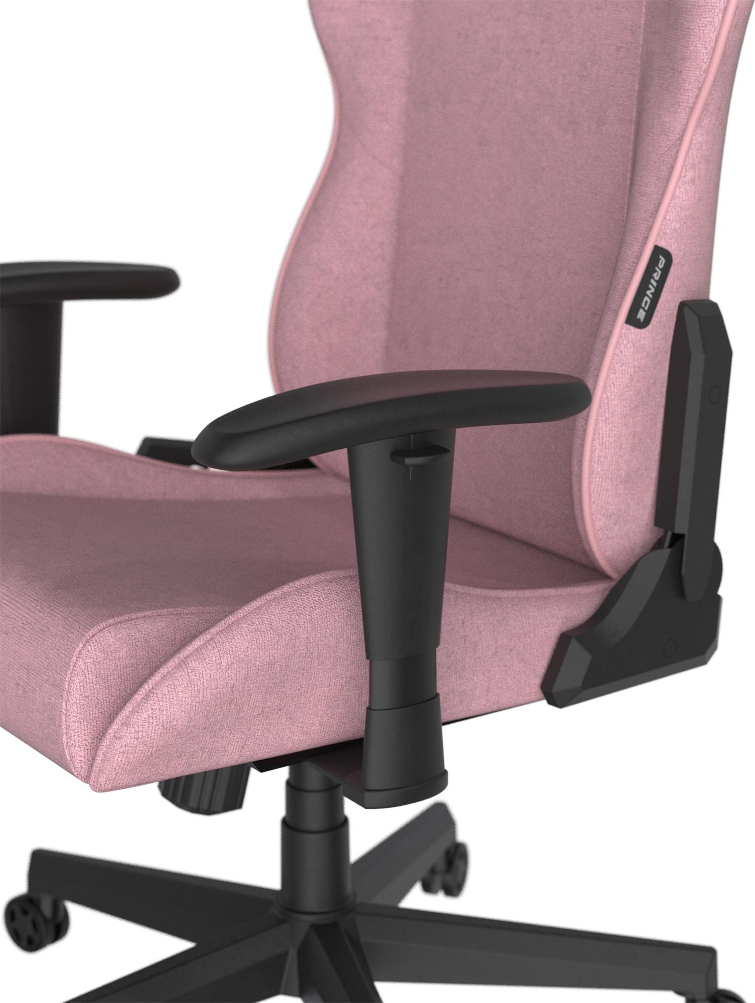 DXRacer Prince, ružová, látková