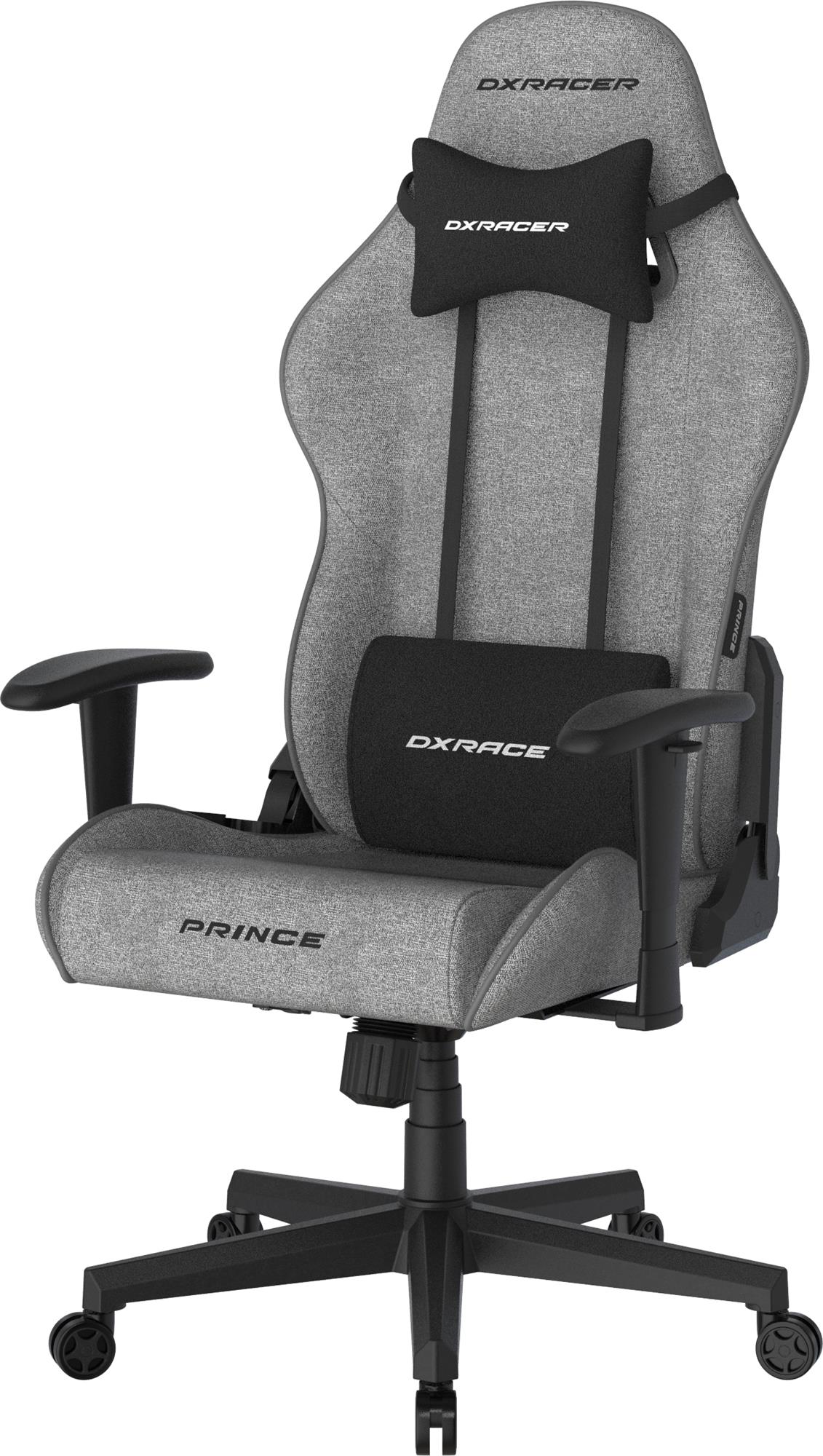 DXRacer Prince, šedá, látková