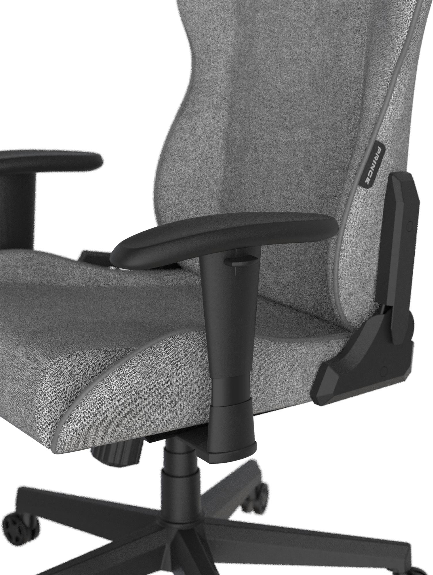 DXRacer Prince, šedá, látková