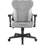DXRacer Prince, šedo-bílá, látková