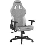 DXRacer Prince, šedo-bílá, látková