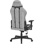 DXRacer Prince, šedo-bílá, látková