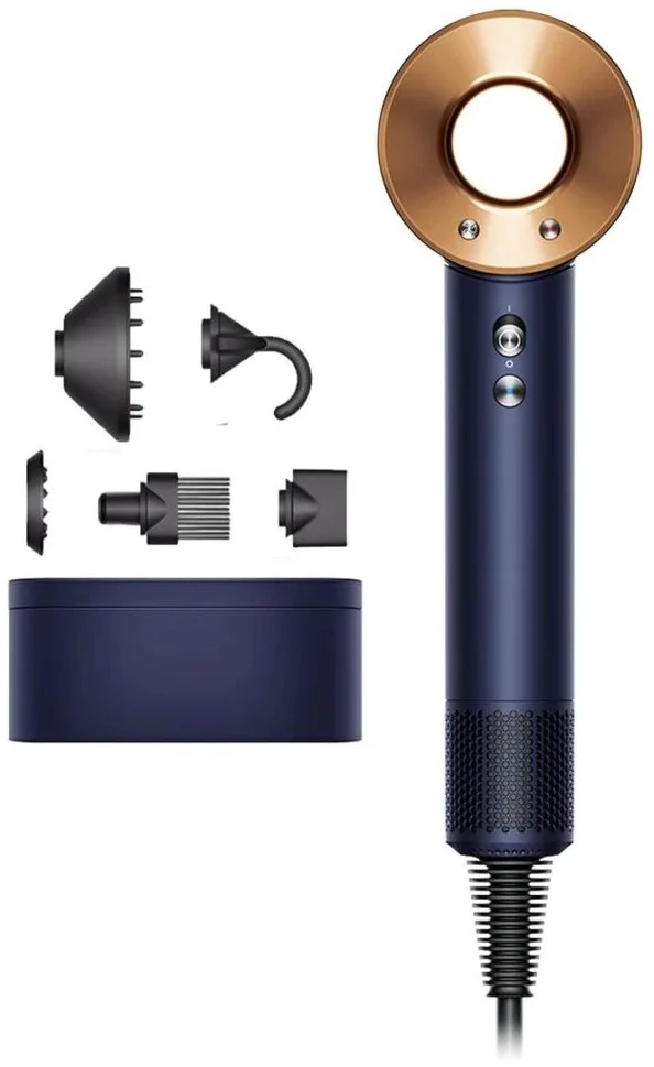 Dyson Supersonic HD07, pruská modrá/měděná