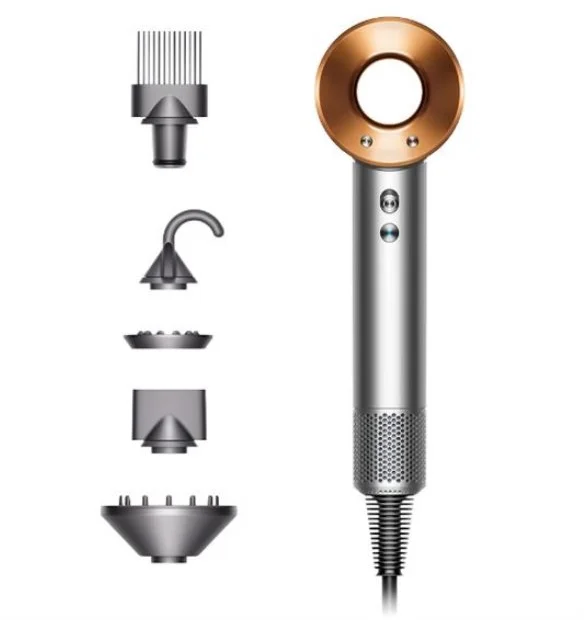 Dyson Supersonic HD07 stříbrná/měděná