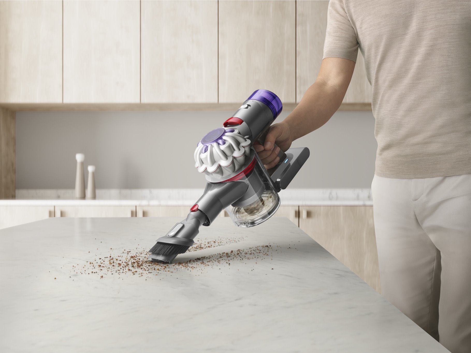 Dyson V8, NICKEL/SILVER (2023)