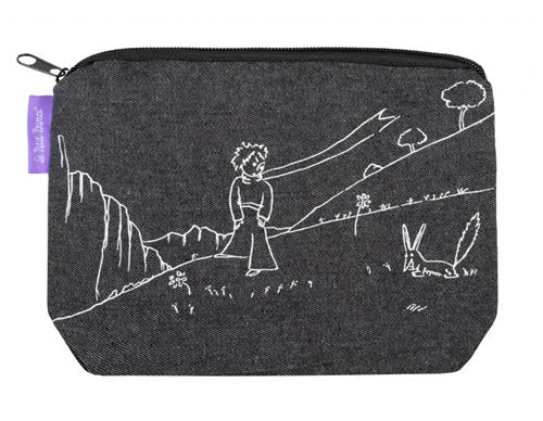 Džínsový peračník Malý princ (Le Petit Prince) - Čierny
