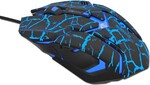 E-blue Auroza Gaming Myš drátová, černá, 4000DPI, e-box
