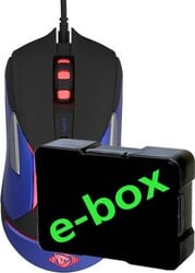 E-blue Auroza Gaming V2 Myš drátová, černá, 5000DPI, e-box