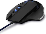 E-blue Mazer V2 Myš drátová, černá, 2500DPI