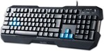 E-blue Polygon klávesnice drátová (USB) US, černá, DOPRODEJ