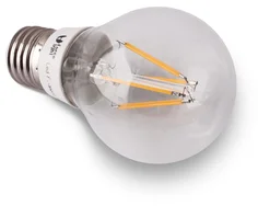 E27 - 4W, A60, 4 LED - RETRO (230V) TEPLÁ BÍLÁ