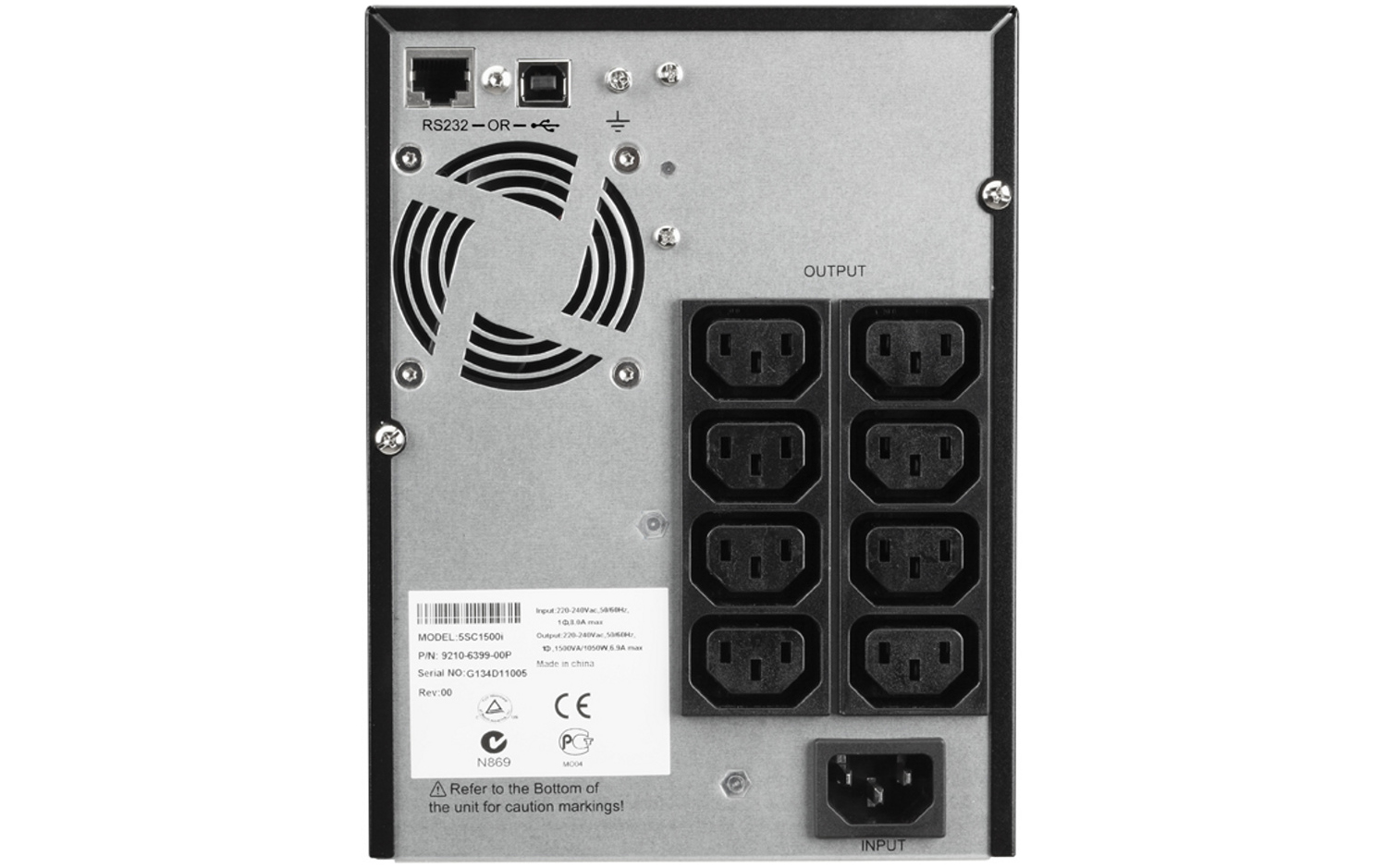 Eaton 5SC 750i, 750VA, 1/1 fáze, tower