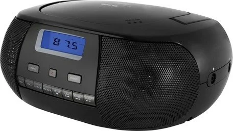 ECG CDR 500 Prenosné rádio s CD čierne