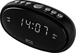 ECG RB 010 Black Radiobudík, černý
