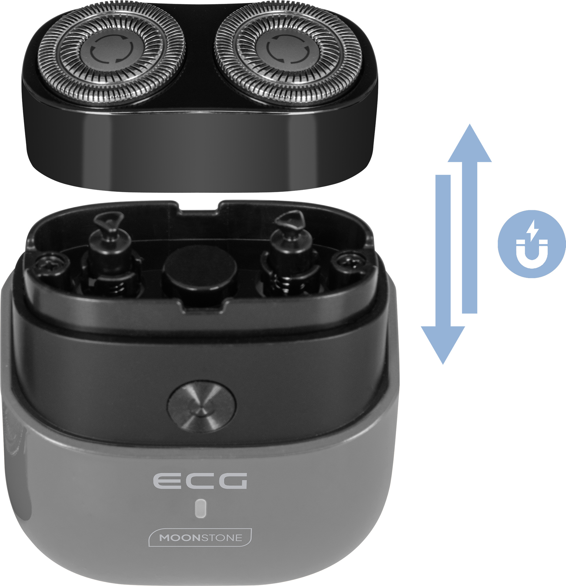 ECG ZH 2000 2Shave Moonstone
