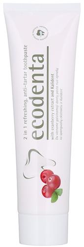 Ecodenta 2v1 Osviežujúca zubná pasta proti zubnému kameňu 100 ml