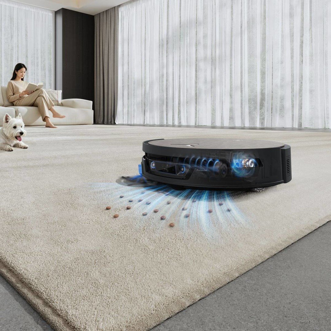 Ecovacs DEEBOT X12S Omnicyclone, zlatá