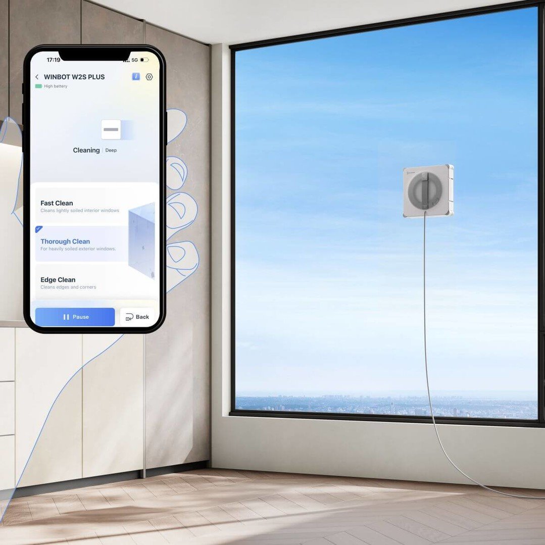 Ecovacs Winbot W2S PRO, bílá