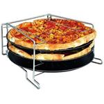 EH Stojan na pečení pizzy, sada 3 plechů