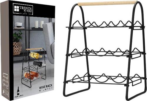 EH Stojan na víno HOMESTYLING, 9 lahví 