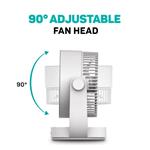 ELDONEX CoolWind stolní ventilátor BÍLÝ