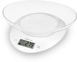 Eldonex WhiteStar kuchynská váha, 5 kg, biela EKS-1010-WH