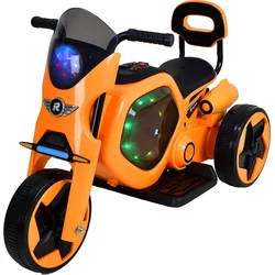 Elektrická dětská trojkolka RACCEWAY, oranžová