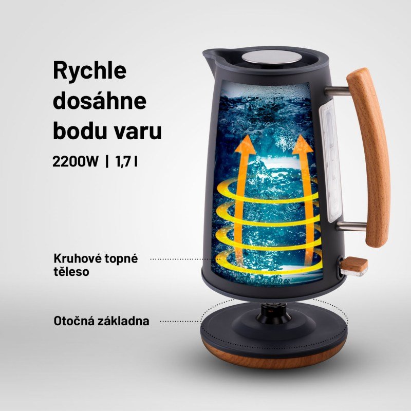 Elektrická kanvica Lauben 17GR