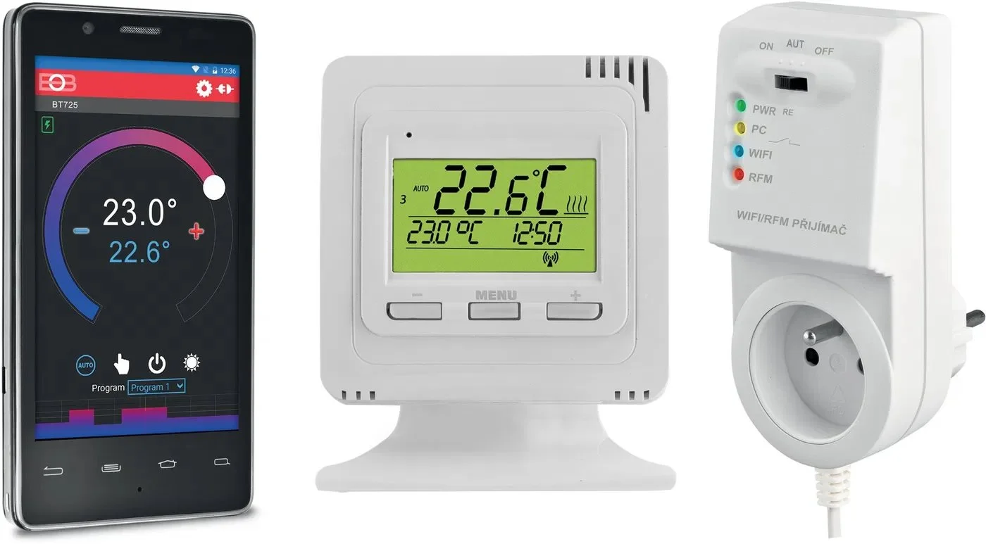 ELEKTROBOCK bezdrátový termostat BT725 WiFi