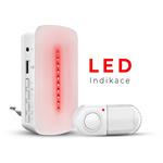 ELEKTROBOCK Bezdrôtový zvonček MP3 s LED indikáciou BZ33-MP3