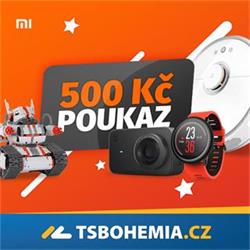 Elektronický poukaz v hodnotě 500 Kč na nákup XIAOMI