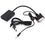 Elektronický prevodník PremiumCord VGA+audio na HDMI FULL HD 1080p