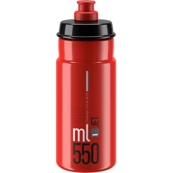 ELITE láhev JET 23' červená/šedé logo, 550 ml