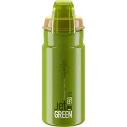 ELITE láhev JET GREEN 22' PLUS bílé logo 550 ml