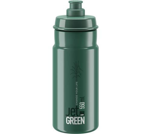 ELITE láhev JET GREEN 23' zelená/bílé logo 550 ml
