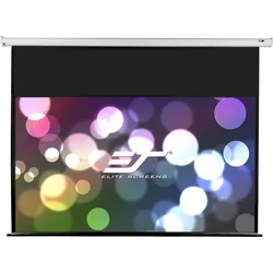 ELITE SCREENS Elektrické motorizované plátno 100" (254 cm)/ 16:9/ 124,5 x 221,5 cm/ Gain 1,1/ 24" drop/ case white